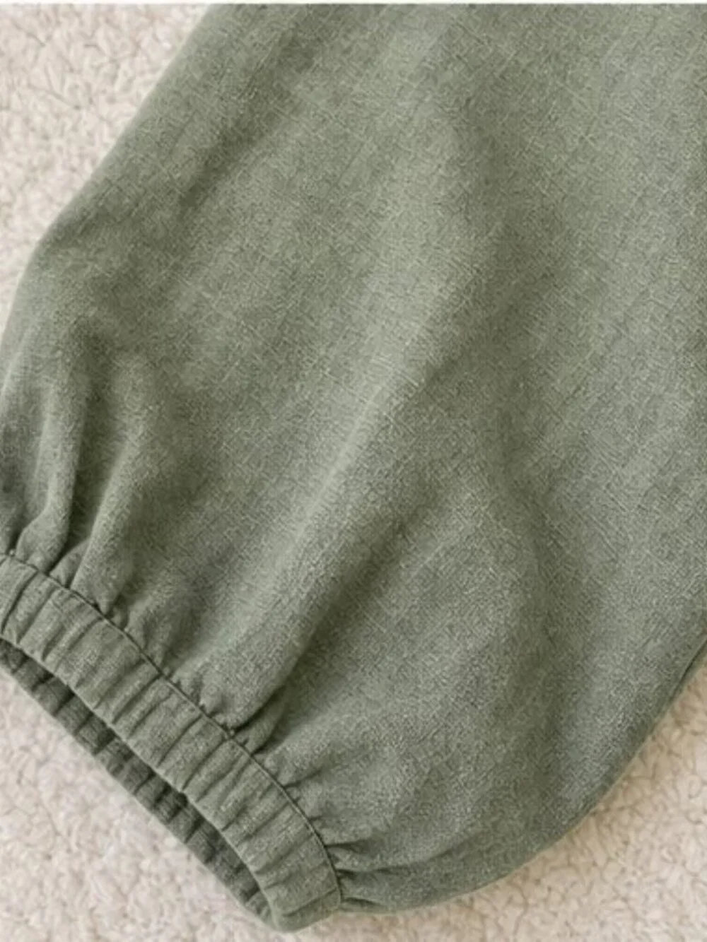 Sage Ruffle Blouse - Picture 5 of 6
